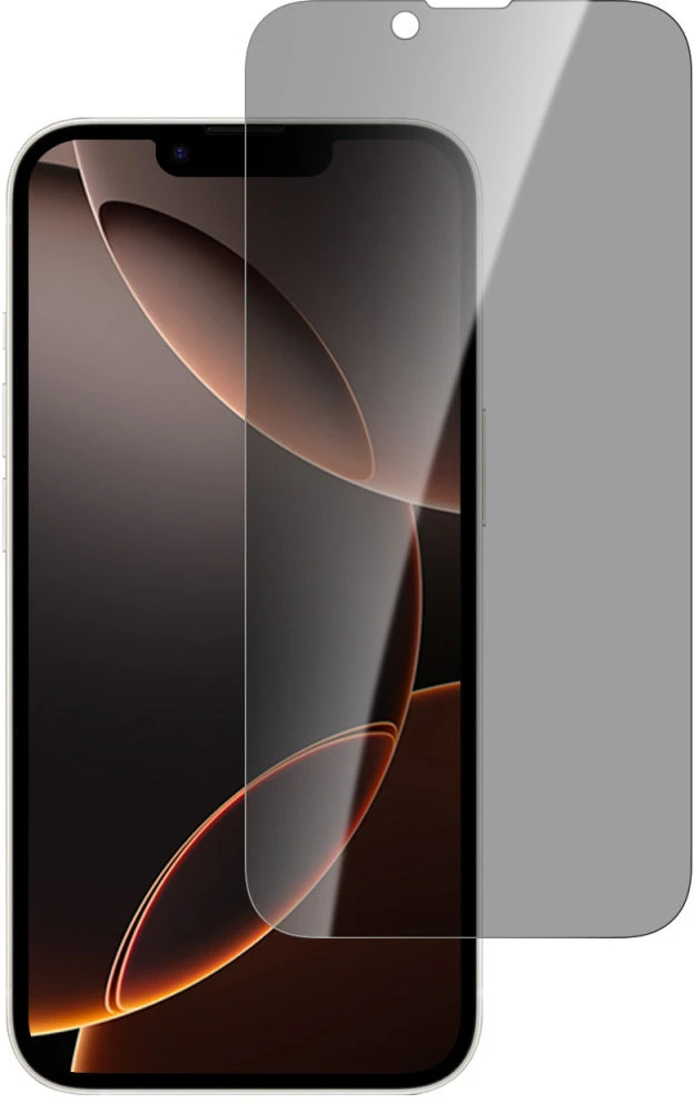 4Smarts Second Glass Privacy mit Montagerahmen für Apple iPhone 17e/16e Transparent